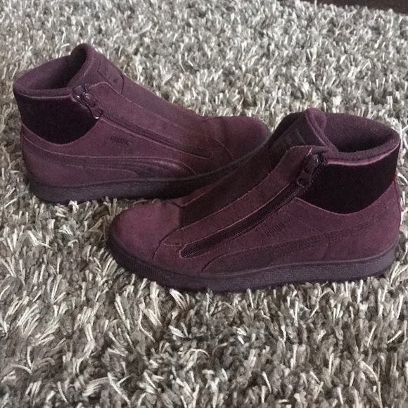 puma suede zip